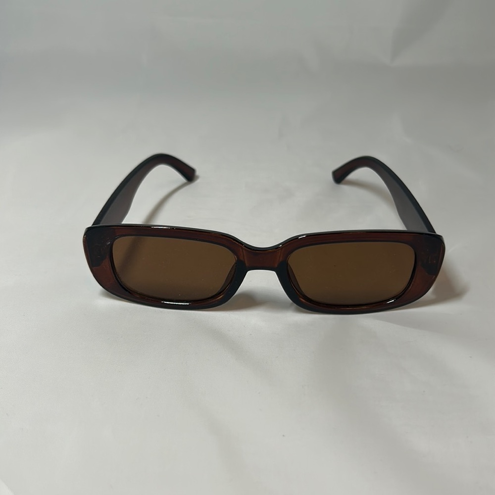 Brown slim sunglasses